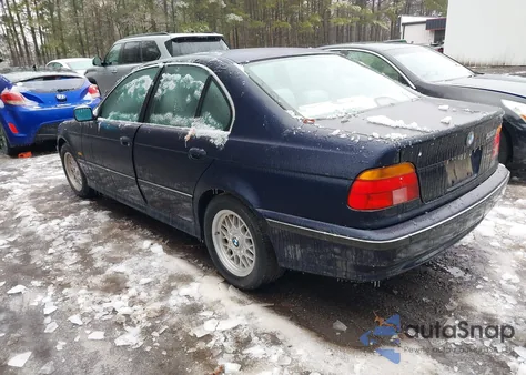 2000 BMW 528Ia from USA, damaged, VIN WBADM6340YGV01736